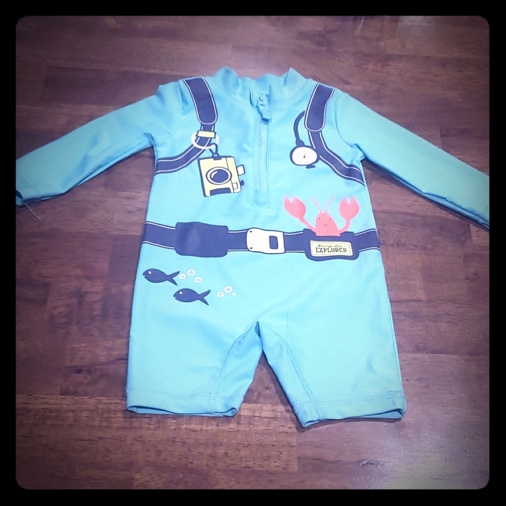 Baby boy rash guard